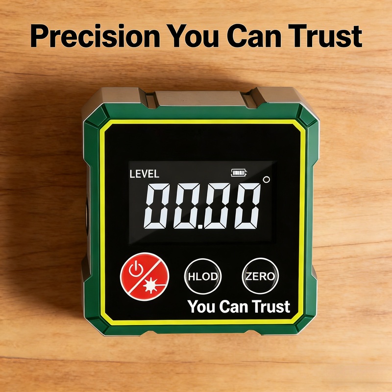 Stud Finder With Laser Level - Medidor de ángulos digital láser, inclinómetro