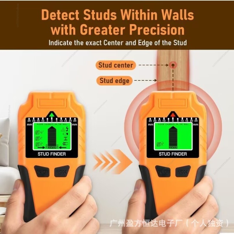 Wall Scanner Rebar Detector - Escáner de pared multifunción 6 en