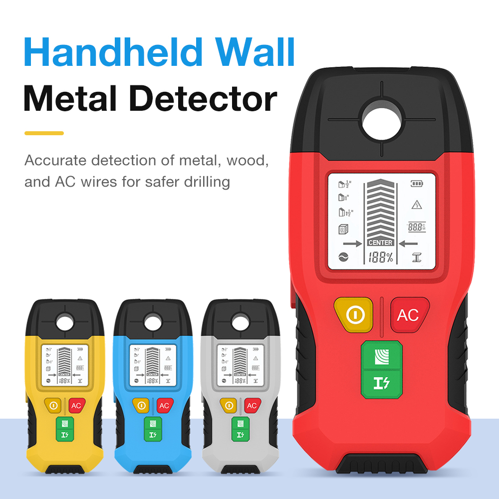 Stud Finder Center Finder Edge - Detector de vigas WH-100 con pantalla