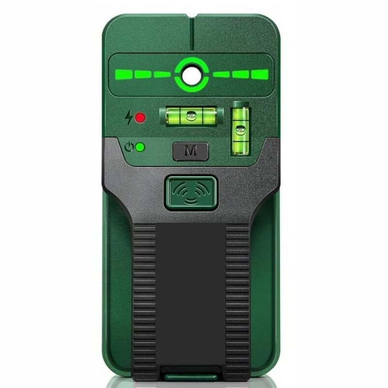 Stud Finder With Laser Level - Detector de cables eléctricos ABDJ-AC con