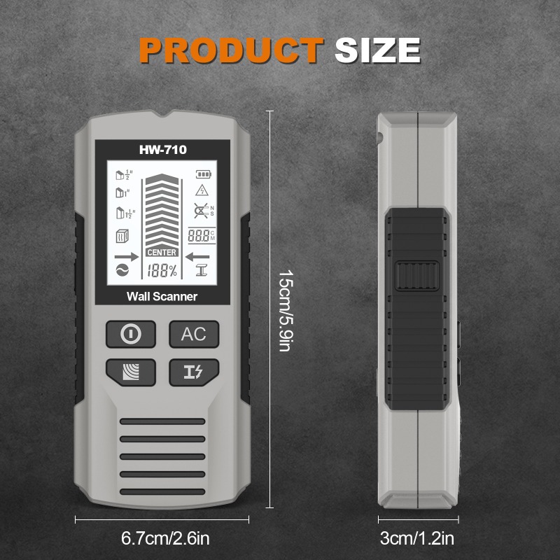 Stud Finder Wall Scanner 5 In 1 - Detector de vigas de pared 5