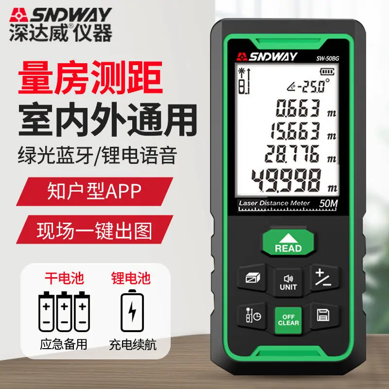 Medidor de Distancia Láser SND - Stud Finder With Laser Level reseña y precio
