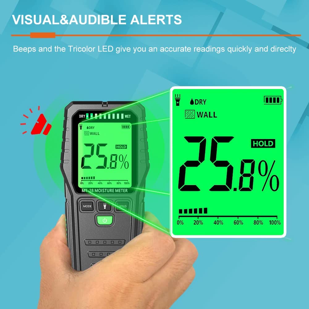 Medidores de humedad de madera - Moisture Meter Wall Wood reseña y precio
