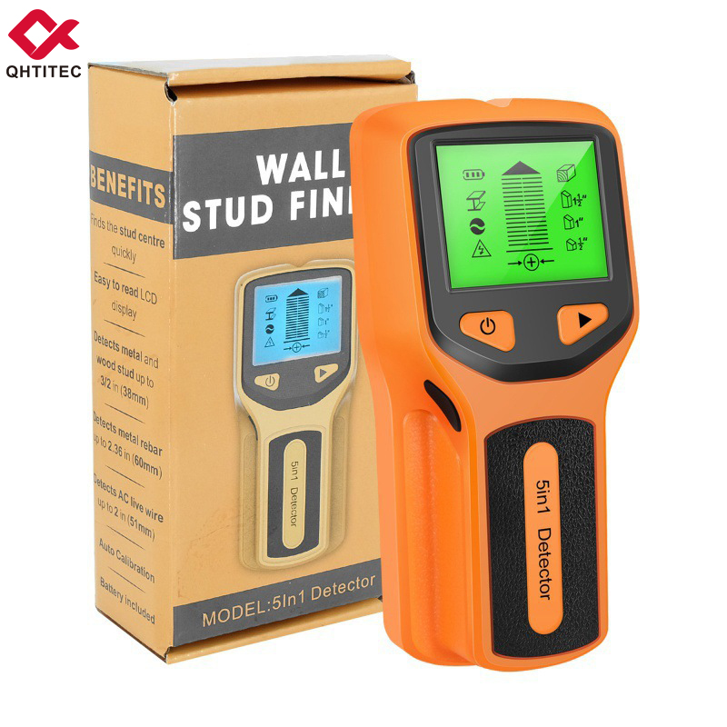Detector de vigas de pared 5 e - Wall Scanner Rebar Detector reseña y precio