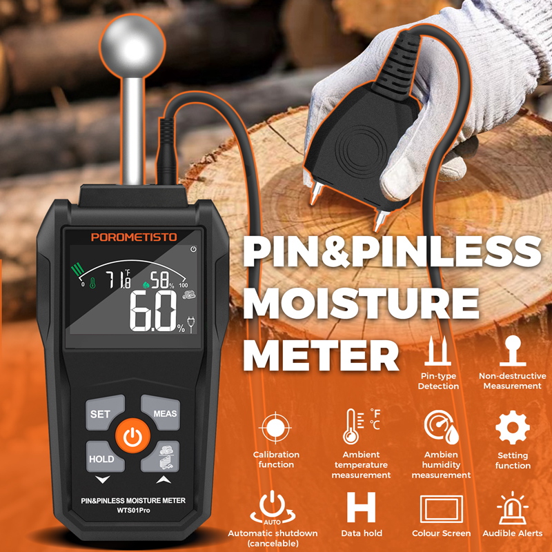 Detector de humedad WTS01Pro,  - Wall Scanner For Concrete reseña y precio