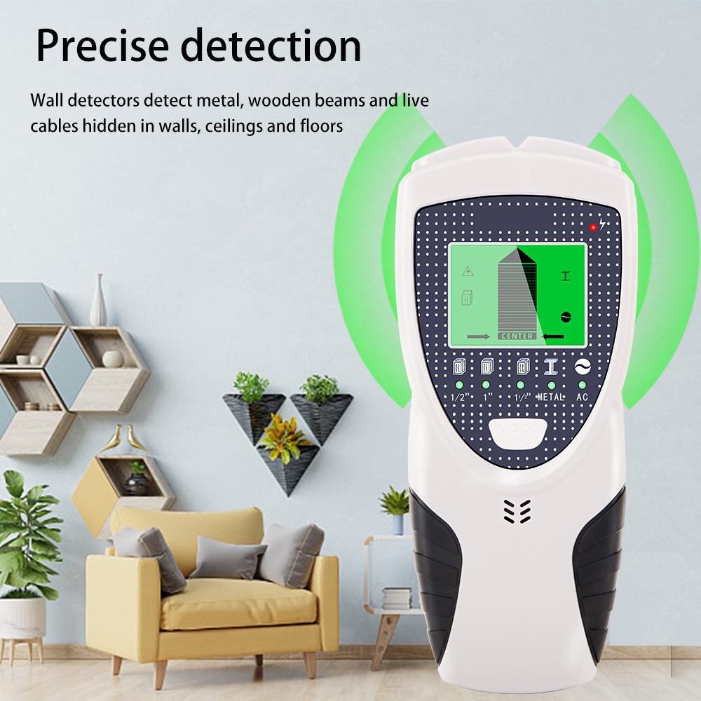 Detector de Metales 5 en 1, es - Stud Finder Wall Scanner 5 In 1 reseña y precio