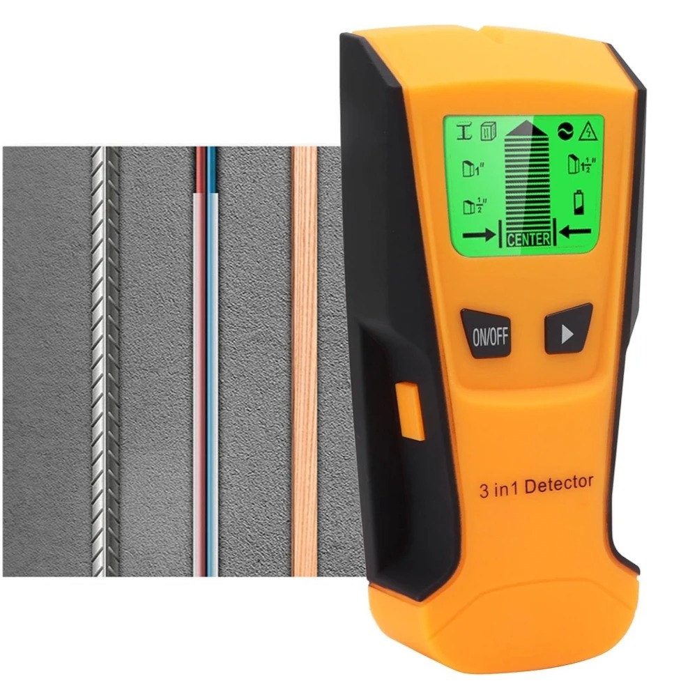 Detector de Metales 3 en 1 par - Wall Scanner Rebar Detector reseña y precio