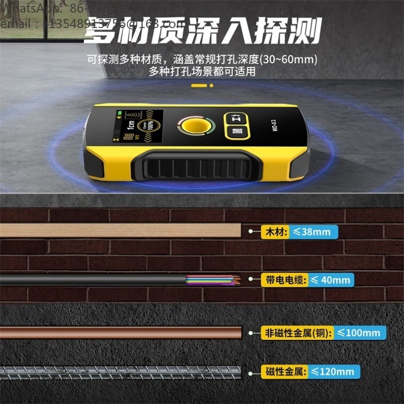 Detector de Pared Multifuncion - Wall Scanner Rebar Detector reseña y precio
