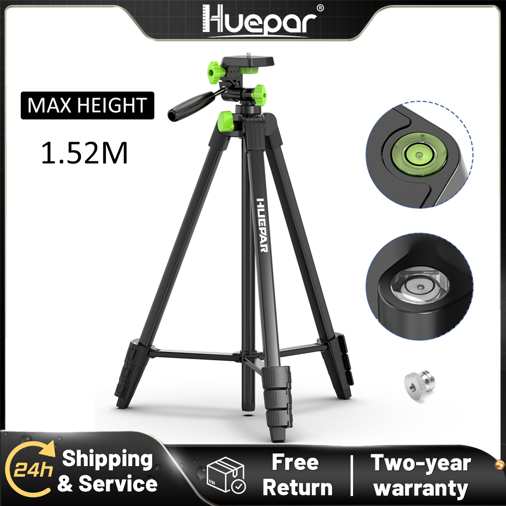    Huepar-trípode de nivel lá - Stud Finder With Laser Level reseña y precio
