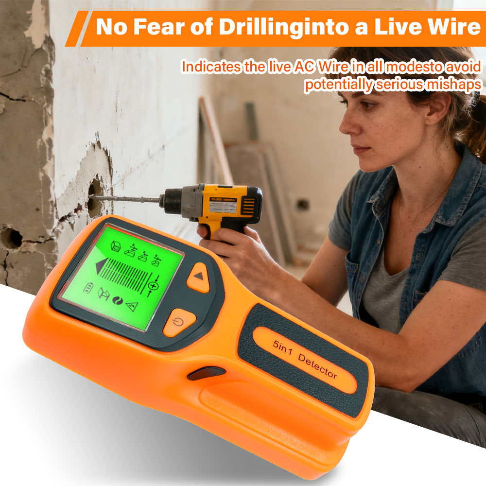 Nuevo Detector de pared 5 en 1 - Stud Finder Wall Scanner 5 In 1 reseña y precio