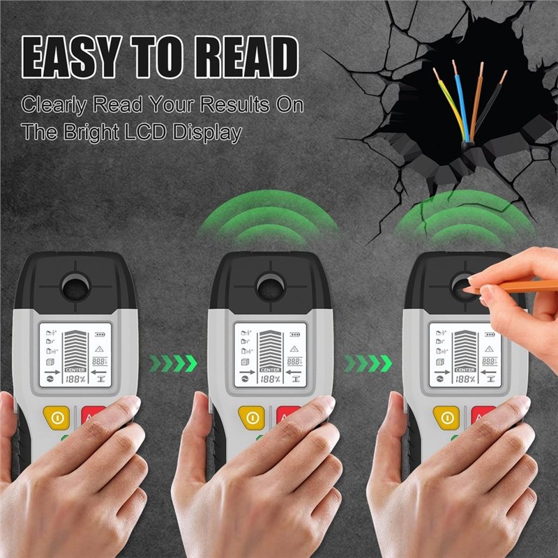 UISN - Detector de Pared Multi - Pipe Detector Wall Scanner reseña y precio