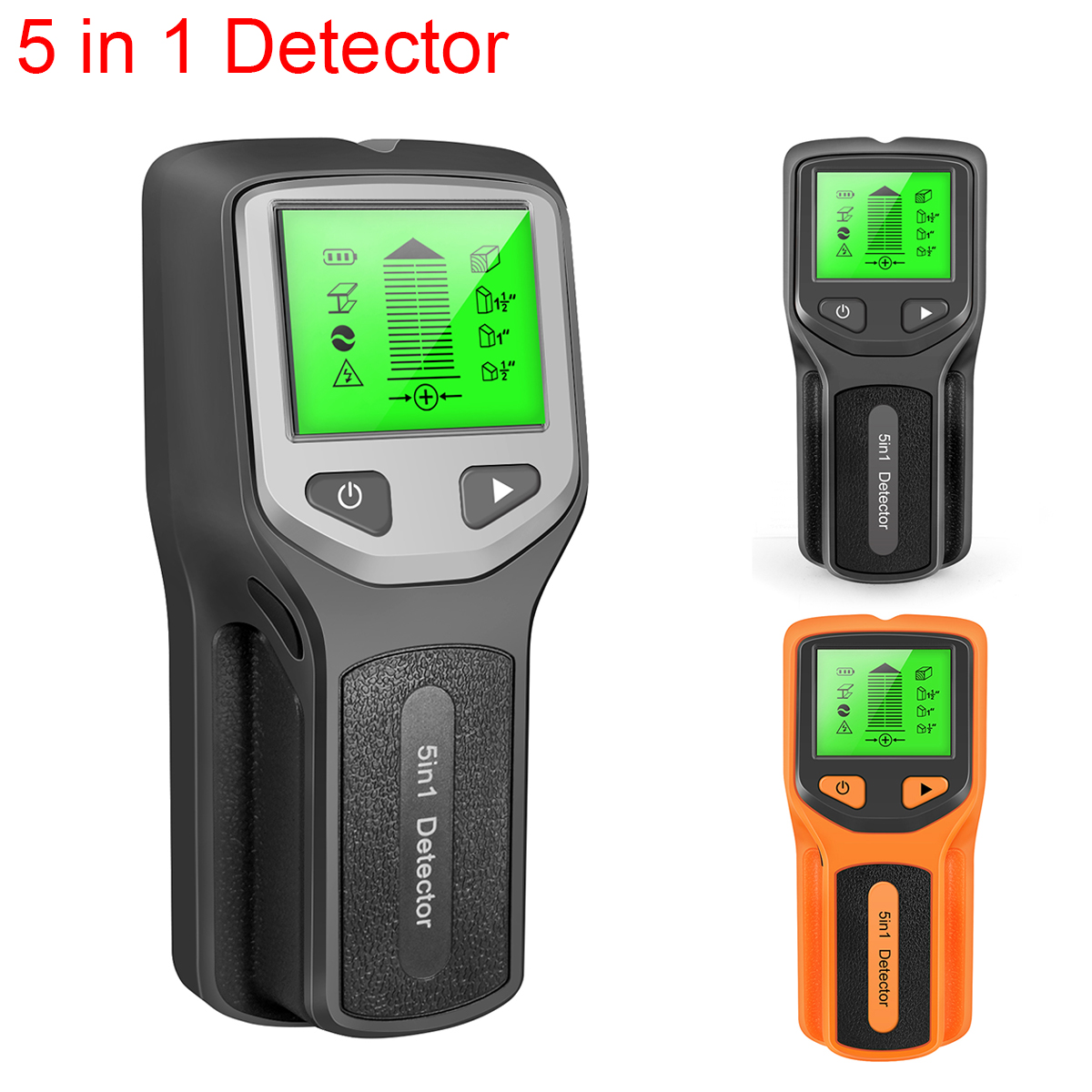 Detector de Metales 5 en 1, De - Stud Finder Wall Scanner 5 In 1 reseña y precio