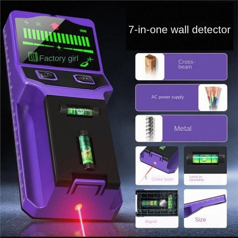 Detector de vigas A27F-Center  - Stud Finder With Laser Level reseña y precio