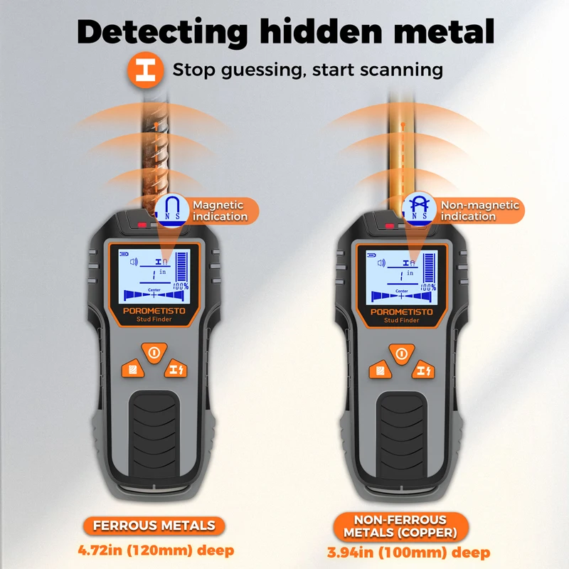 POROMETISTO-DSF01 Detector de  - Wall Scanner Rebar Detector reseña y precio