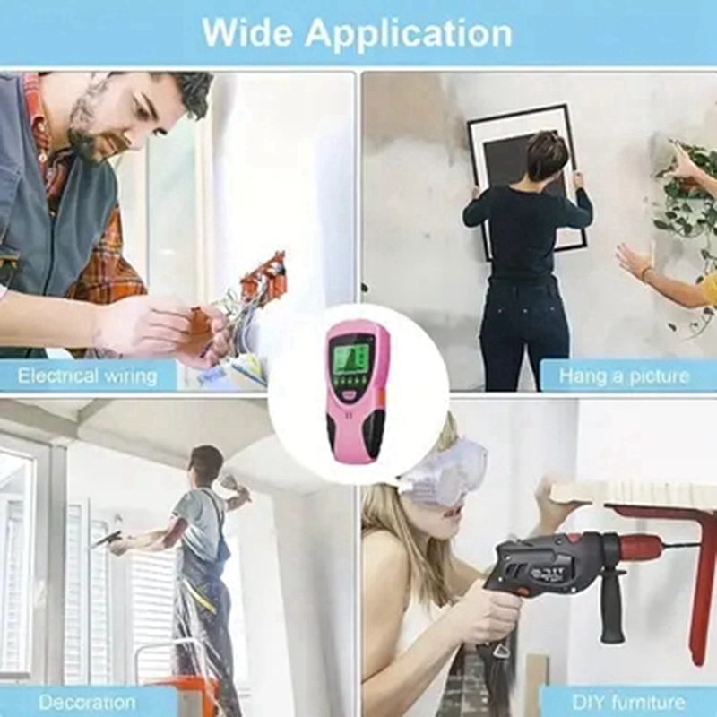Escáner de Pared 5 en 1, Detec - Stud Finder Center Finder Edge reseña y precio