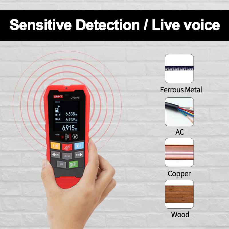 UNI-T Detector de Metales 4 en - Wall Scanner Rebar Detector reseña y precio